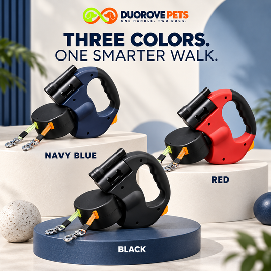 DUOROVE available in Navy Blue, Red and Black