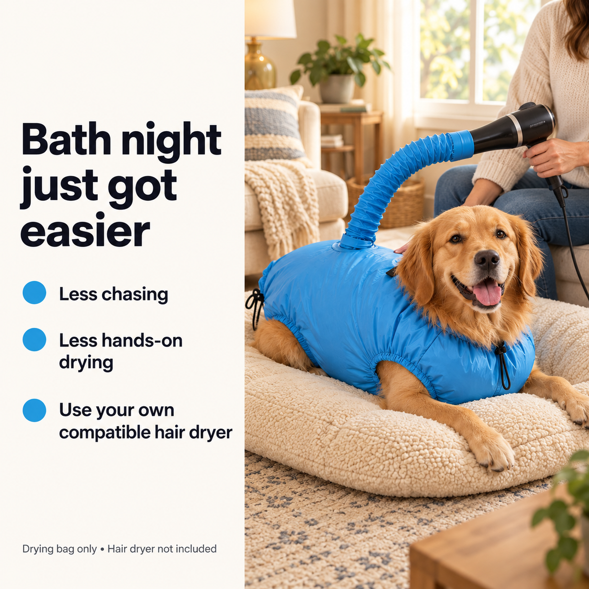 ORELIS Pet Drying Bag